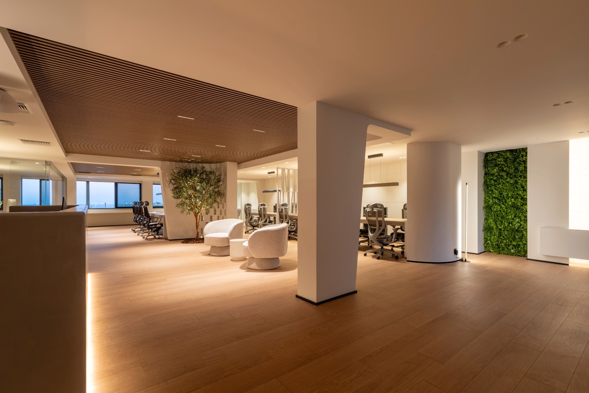office lobby slightly brighter 1